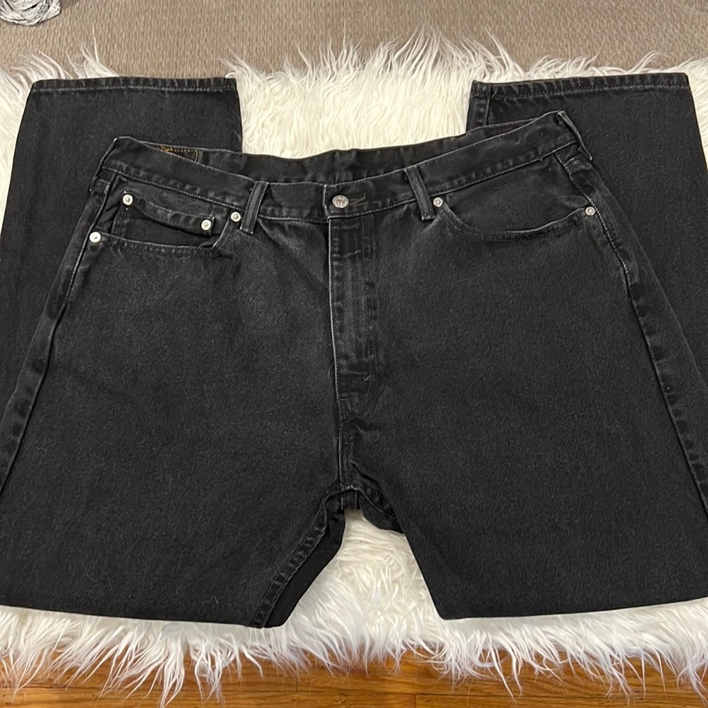 Men’s Black Levi’s 505 Jeans Size 40X30